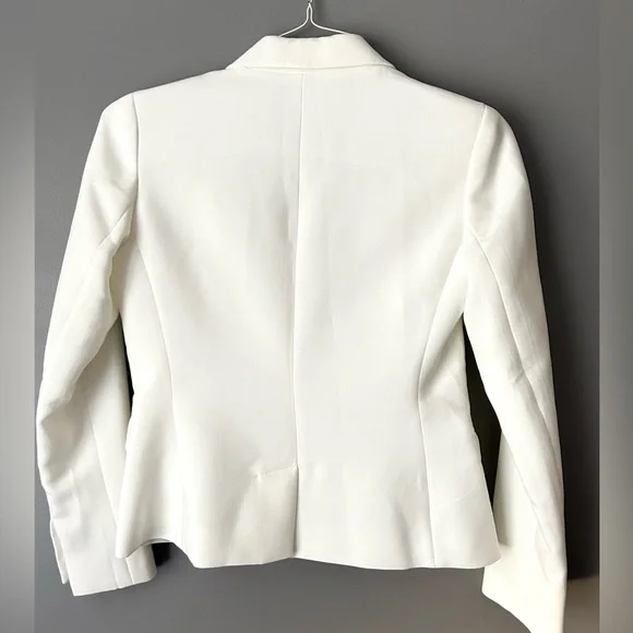 Banana Republic Blazer Elegant White Women's Jacket - Picture 3 of 8